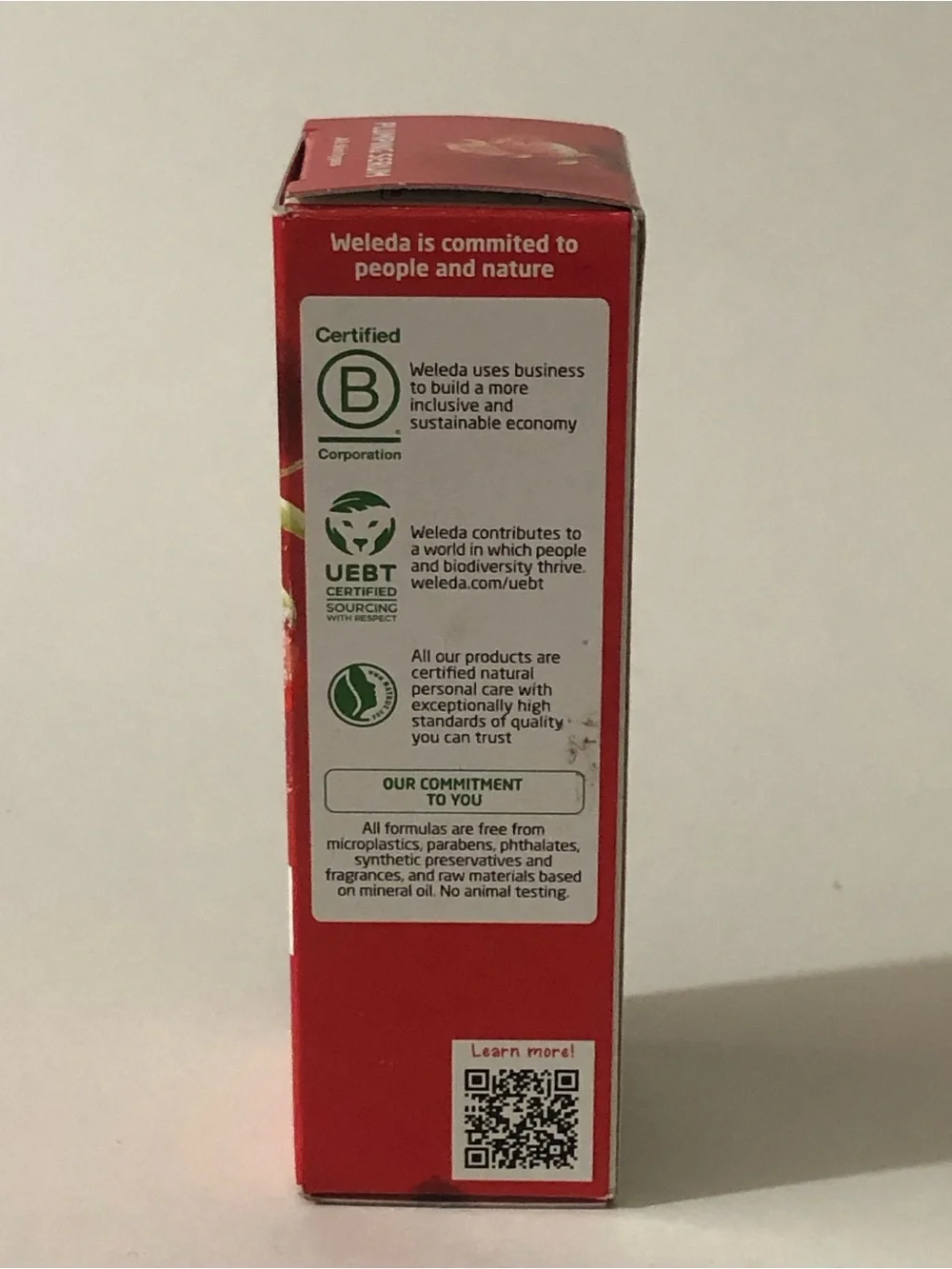 Weleda Plumping Serum w/Pomegrante & Macca Peptides — All Skin Types